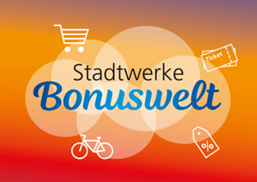 Bildmotiv der Bonuswelt, die Teil der Stadtwerke Witten App ist