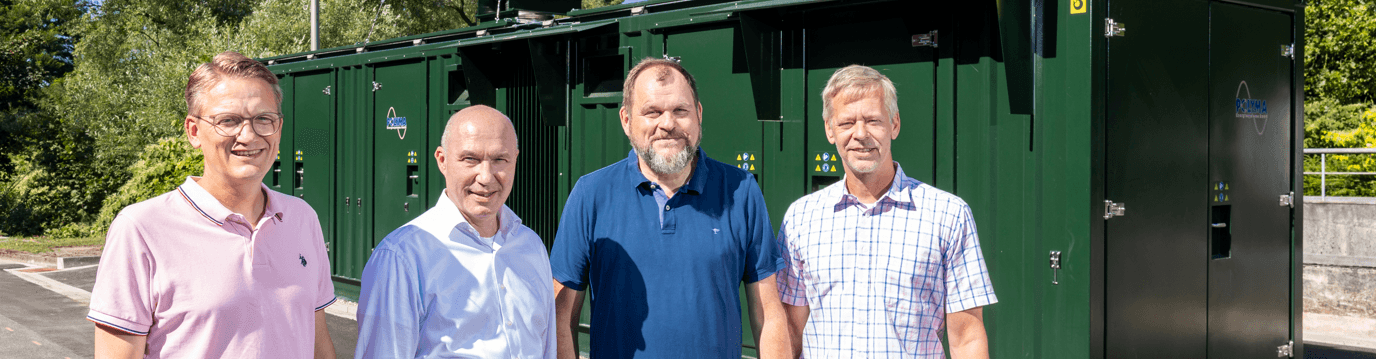 Notstromaggregat im Verbundwasserwerk Witten