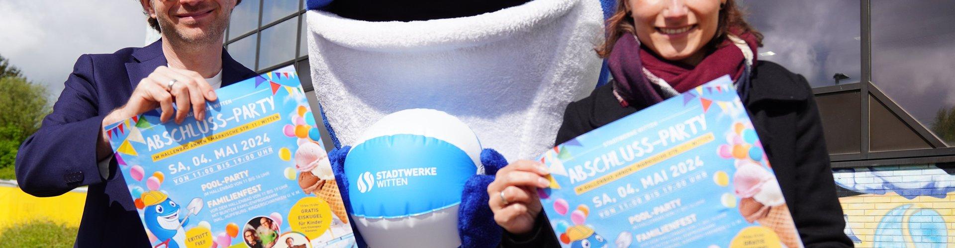 Abschluss-Party Hallenbad Annen am 4. Mai 2024