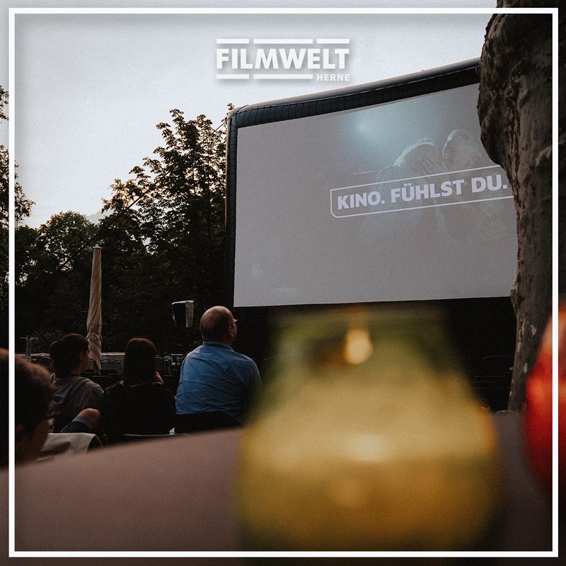 Open Air Kino Herne. Foto: Filmwelt Herne